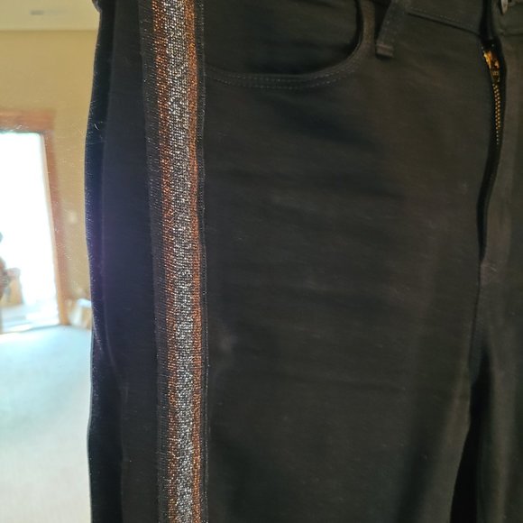 Just USA side stripe black jeans - Picture 2 of 7